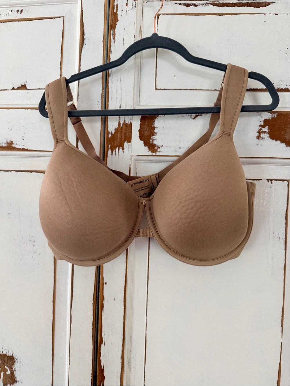 ThirdLove Smooth Molded T-Shirt Bra in Nude Tan